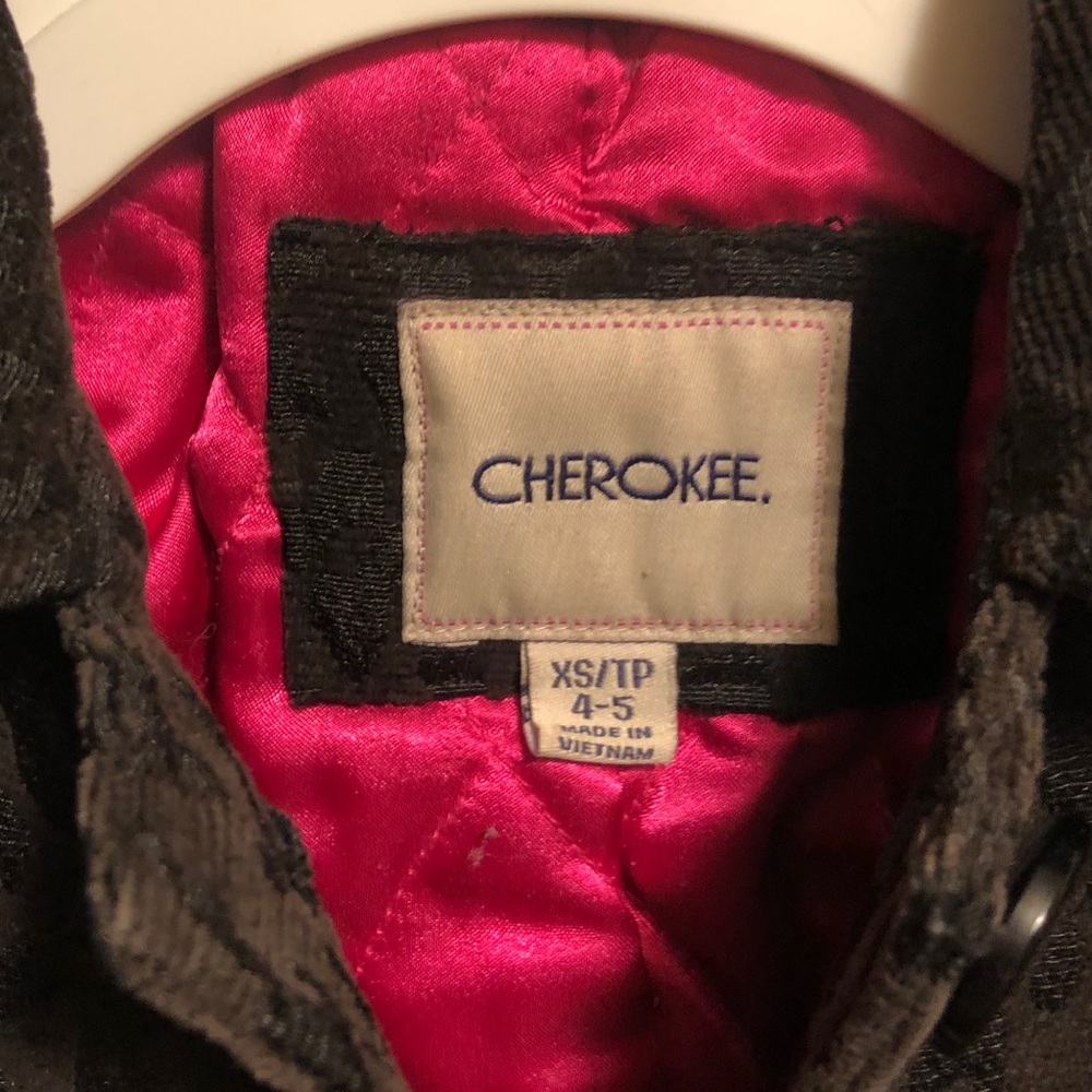 Beautiful Cherokee Girls Black Winter Coat - Picture 3 of 8